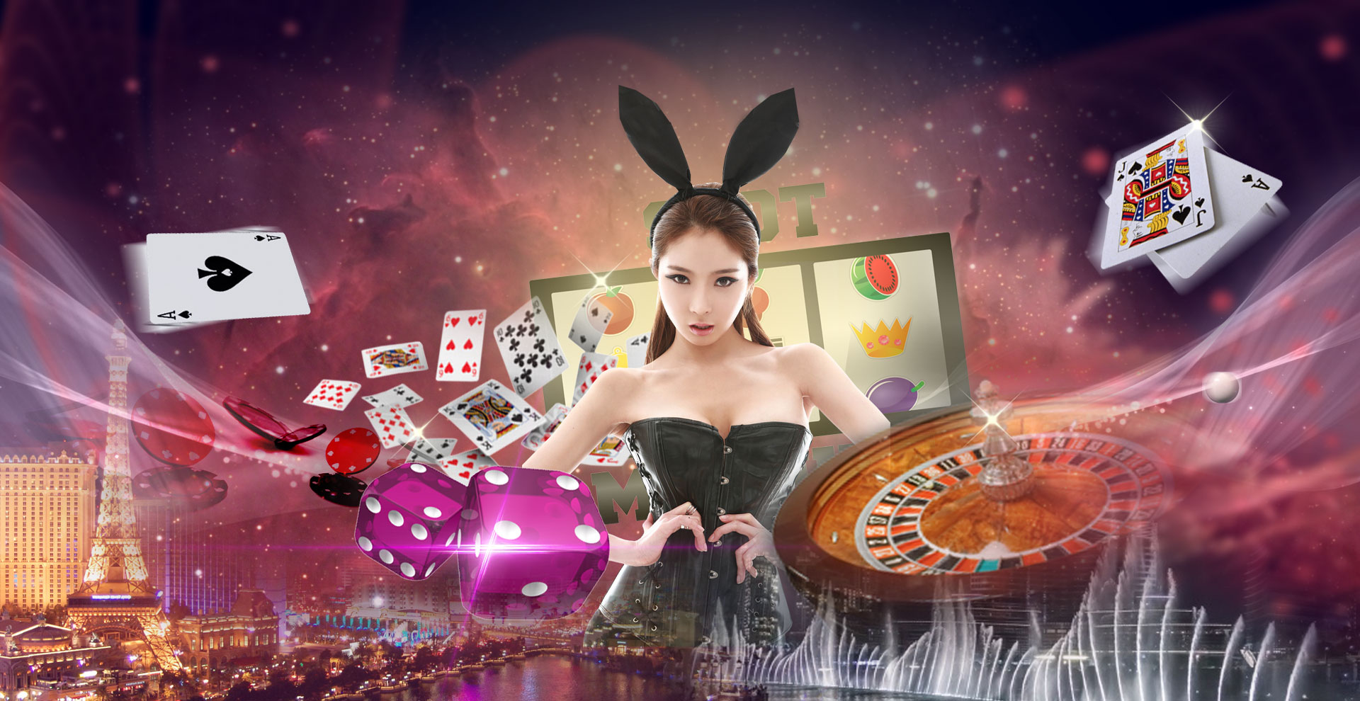 Juegos de casino online, sexy conejita playboy